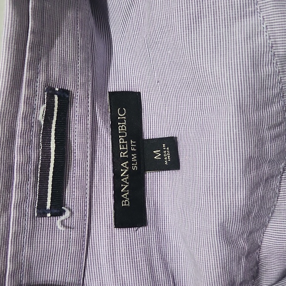 Banana Republic slimfit dress shirt medium - Picture 4 of 4